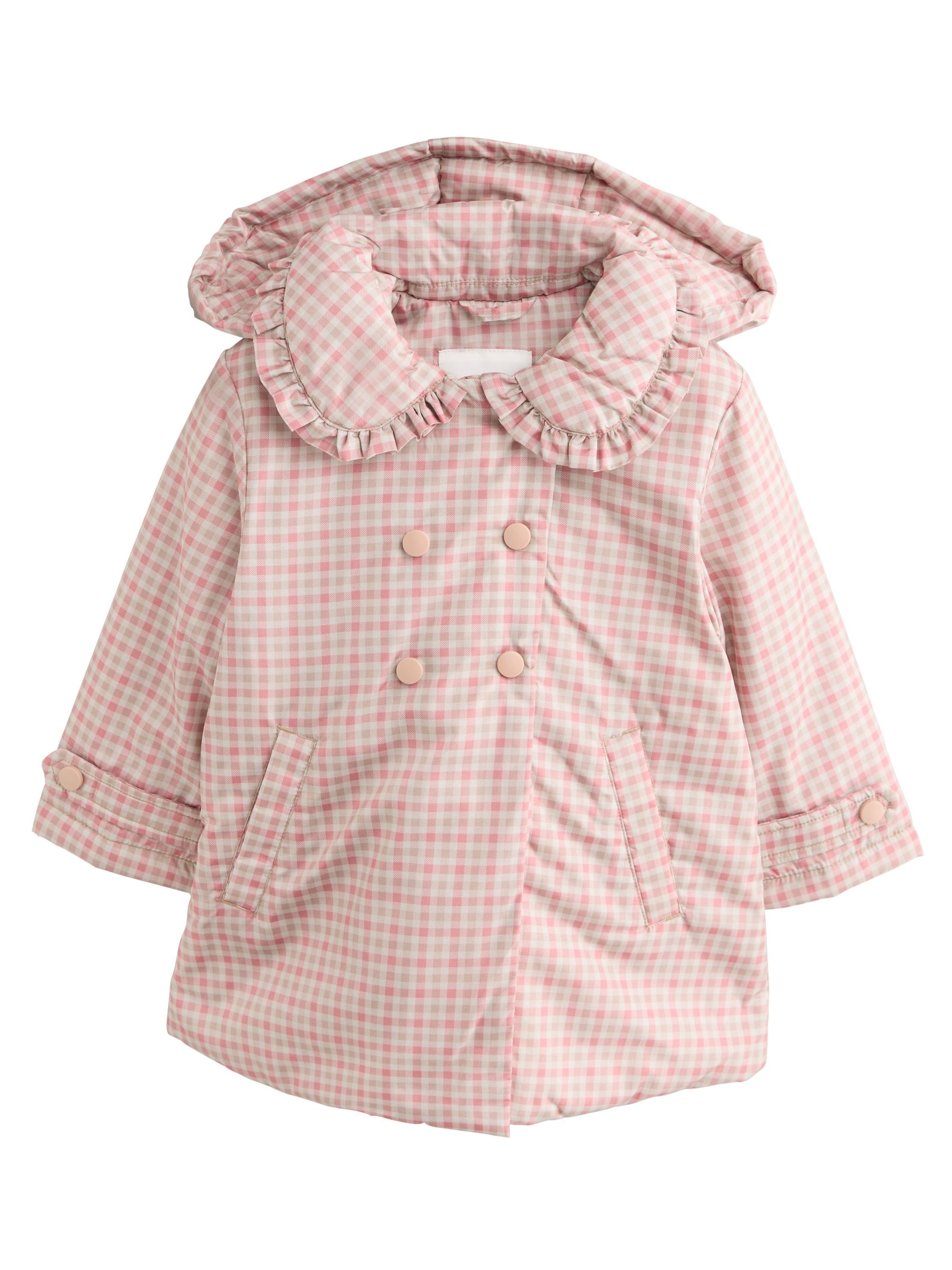 Next Παλτό σε ροζ: μπροστά