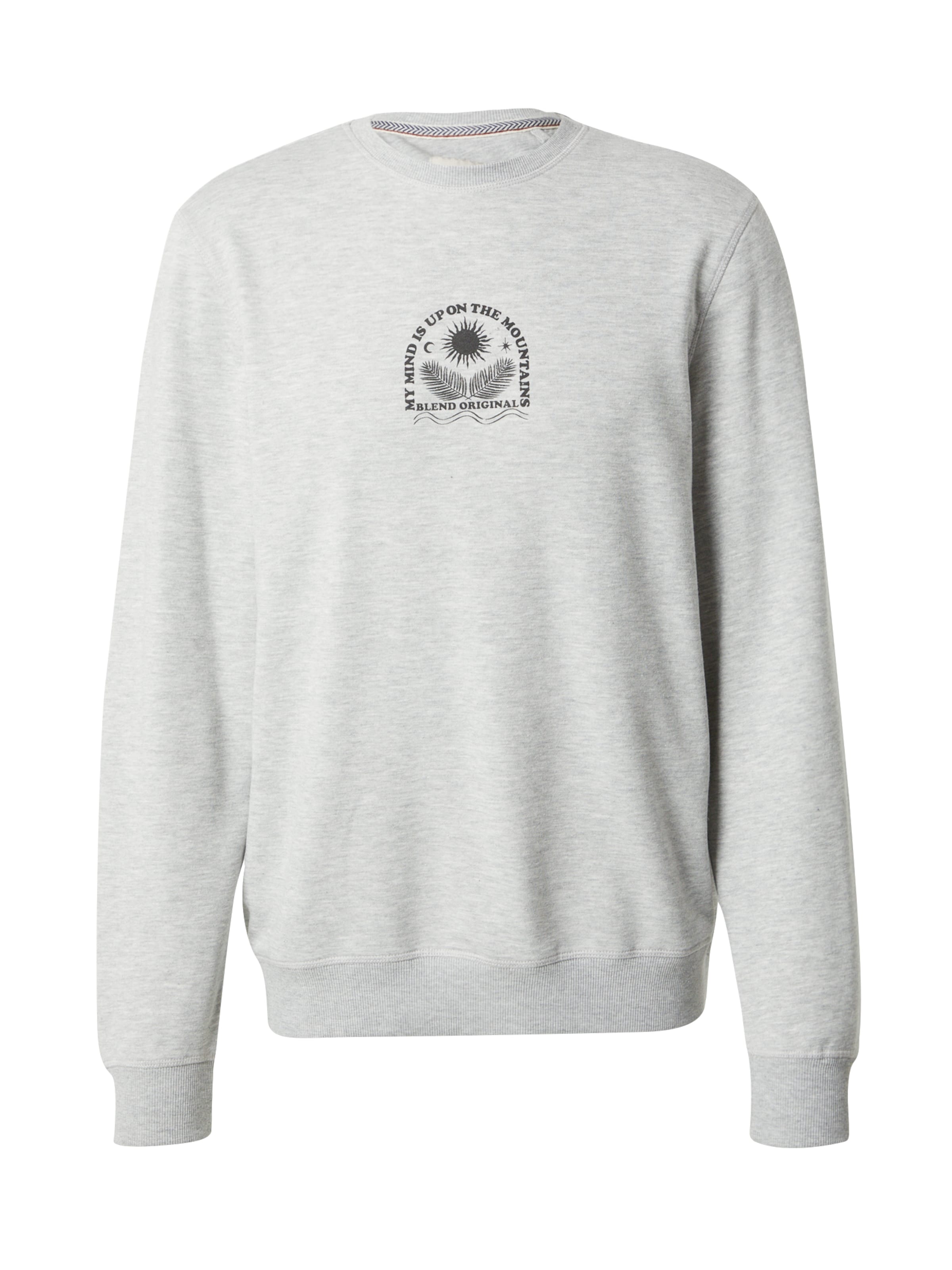 BLEND - Sudadera en gris: frente
