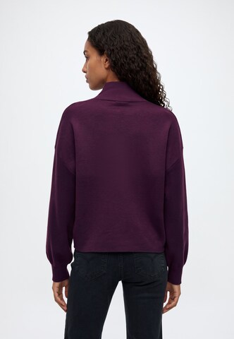 MSCH COPENHAGEN - Pullover 'Mercy East' em roxo