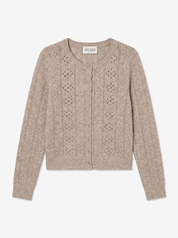 VERO MODA Gebreid vest 'AWRie' in Grijs