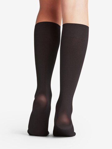 Chaussettes fines FALKE en noir