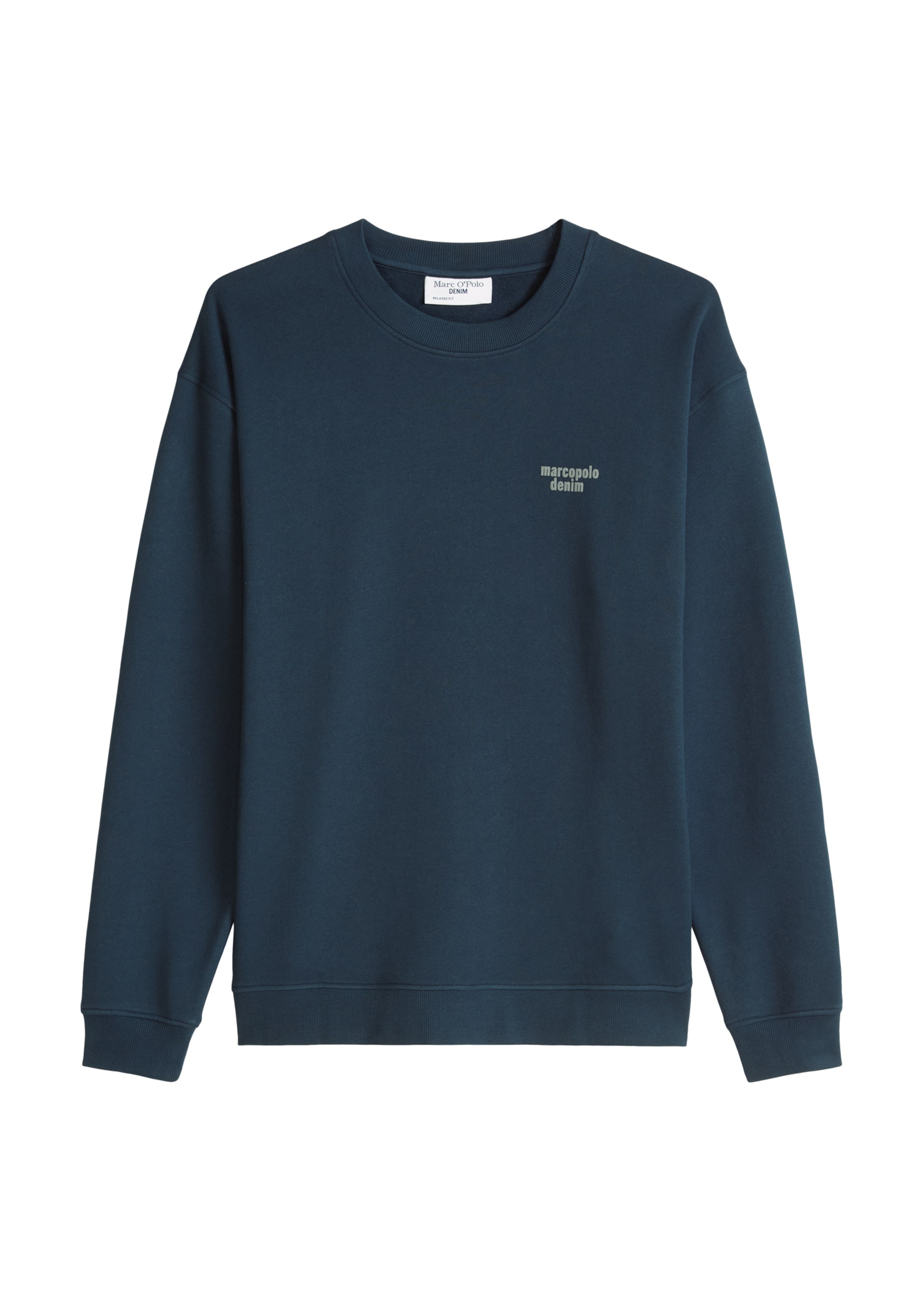 Marc O'Polo DENIM Sweatshirt in Blauw: voorkant