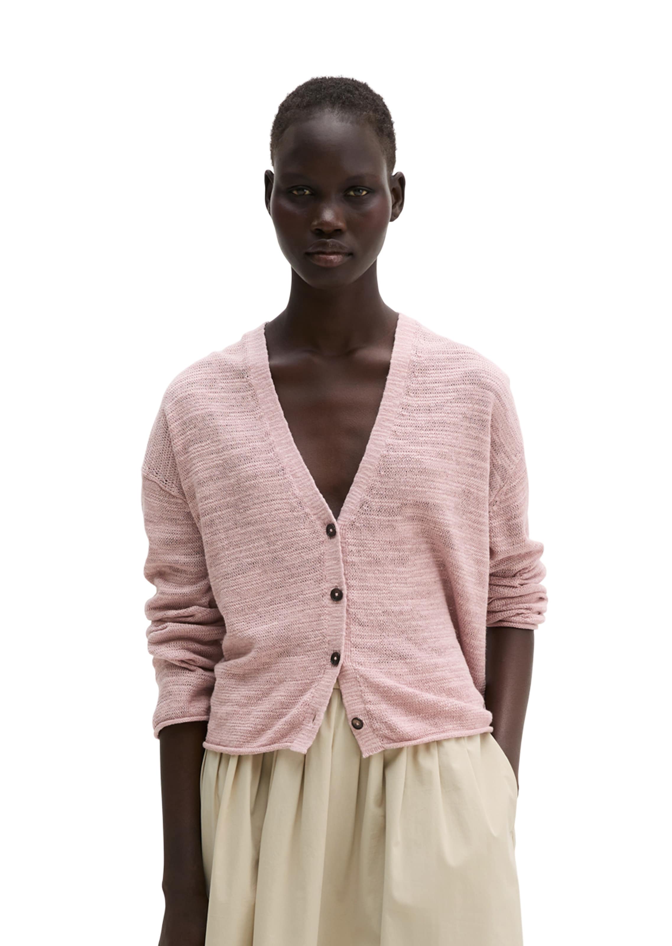 Cardigan Marc O'Polo en violet : devant
