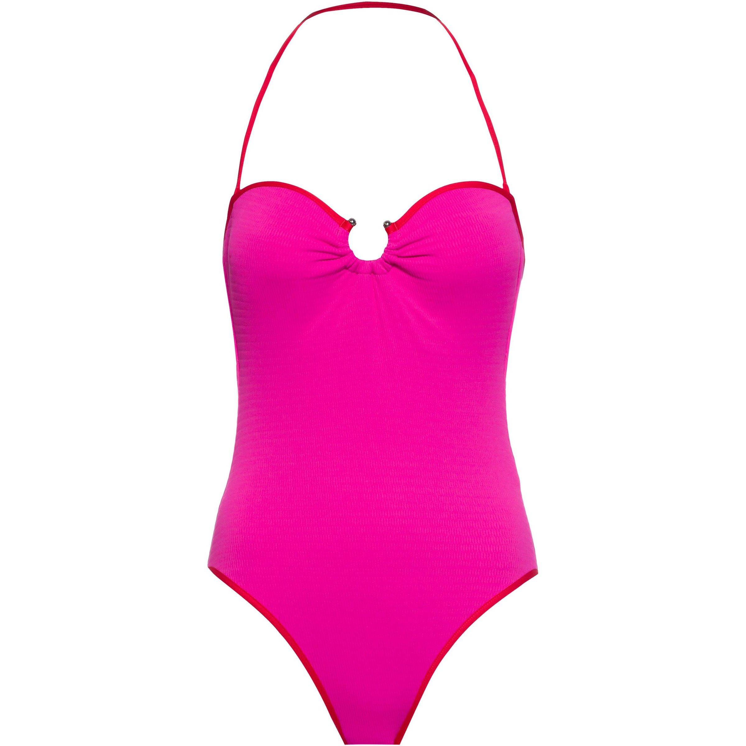 Seafolly Swimsuit 'Beach Bound' in Pink: front
