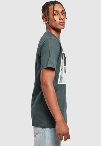 Mister Tee Shirt 'Hoop Life' in Green