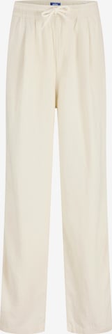 Jack & Jones Junior Loosefit Kalhoty 'JPSTBILL ANDROS' – bílá: přední strana