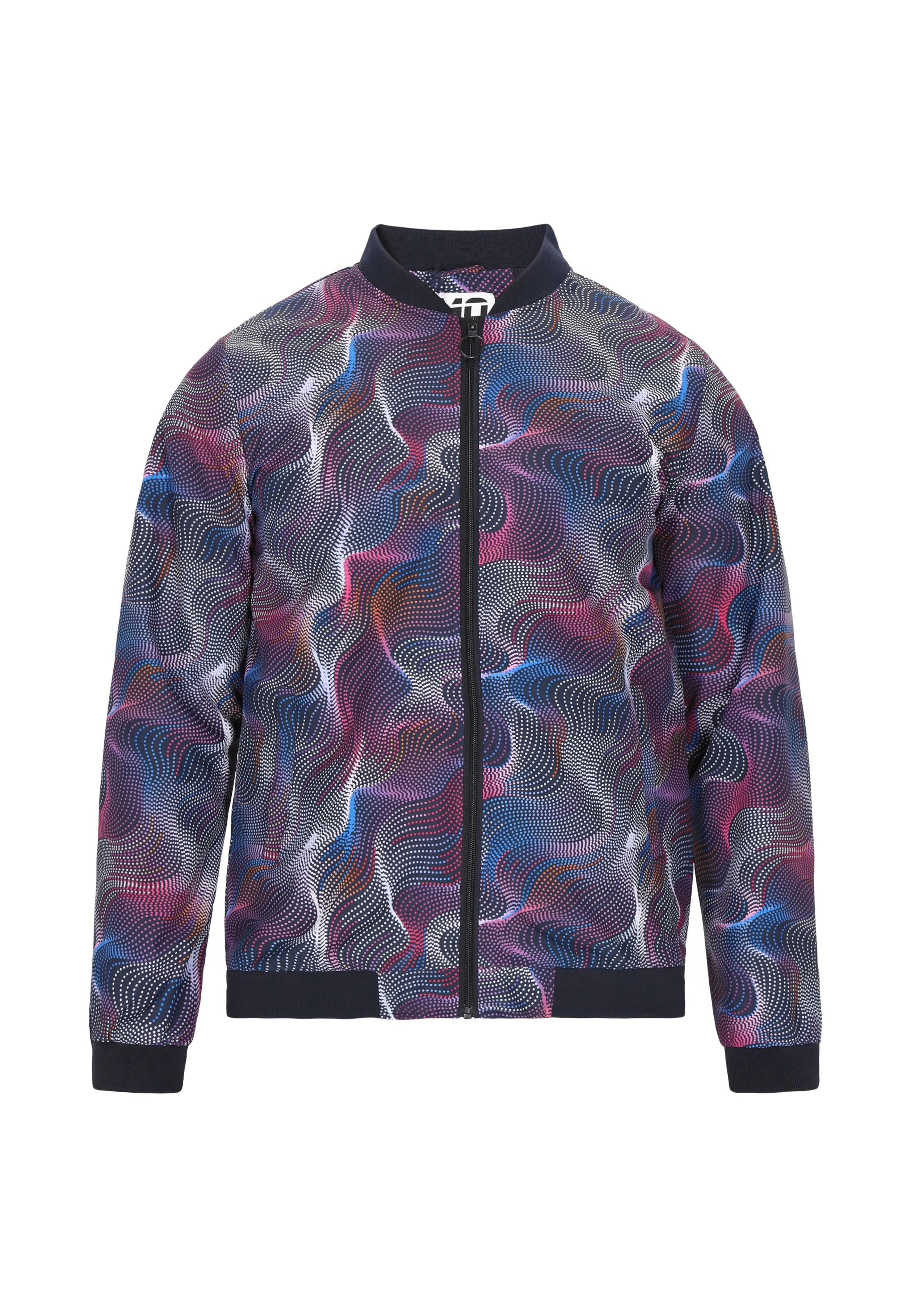 Mo ATHLSR Tussenjas in Blauw: voorkant