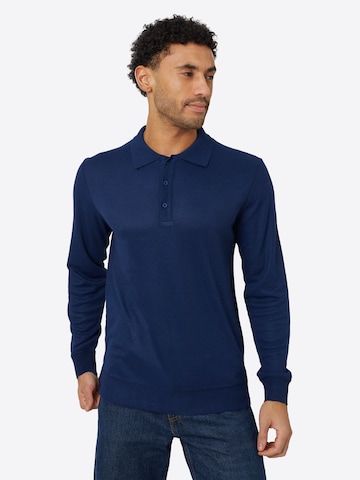 T-Shirt BRAVE SOUL en bleu : devant