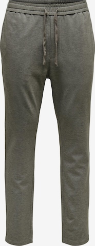 Only & Sons Regular Pants 'Linus' in Grey: front