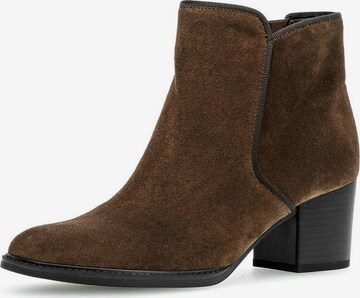 GABOR Ankle Boots in Braun: predná strana