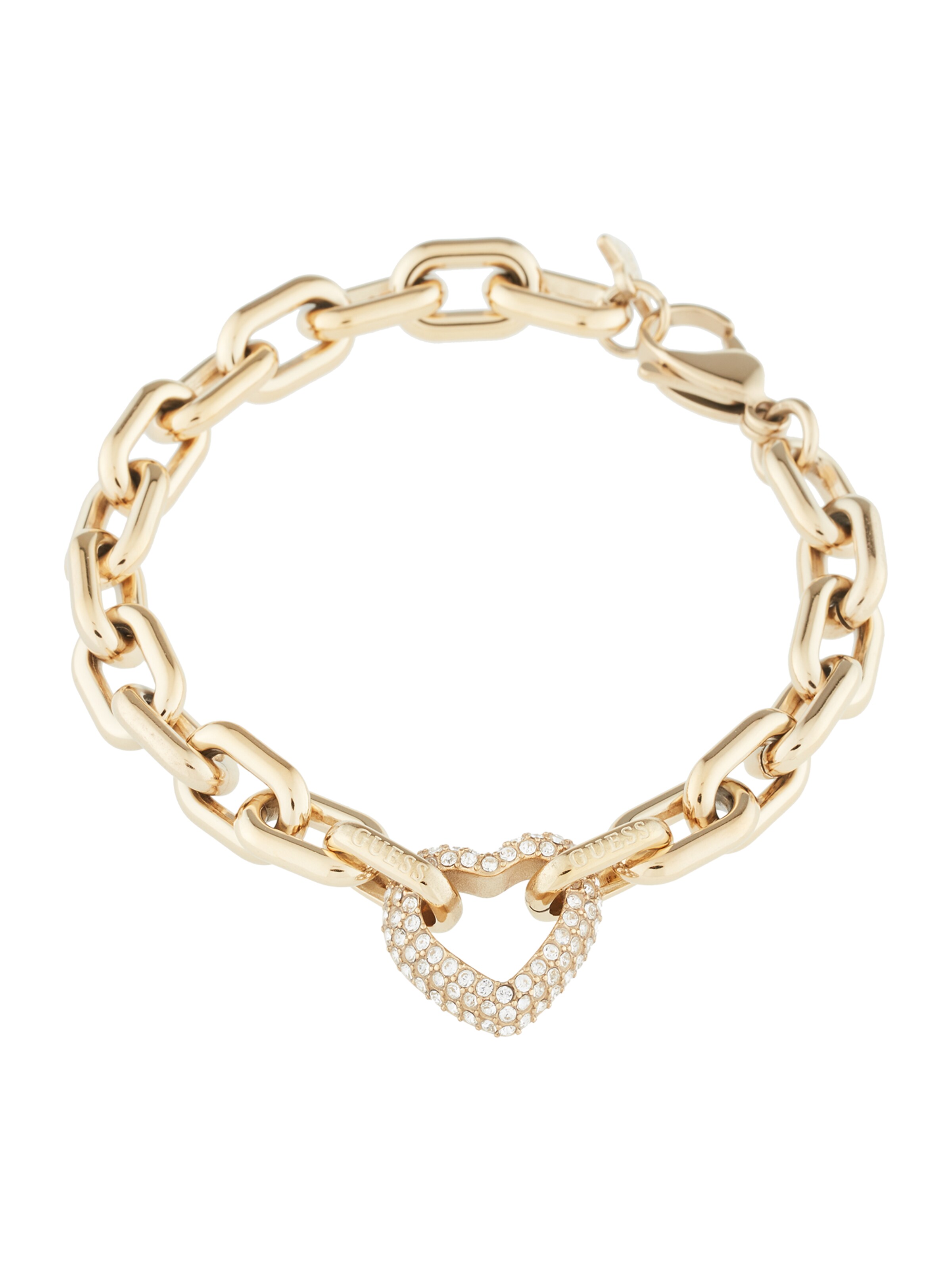 GUESS Bracelet 'Beloved' in Gold: front