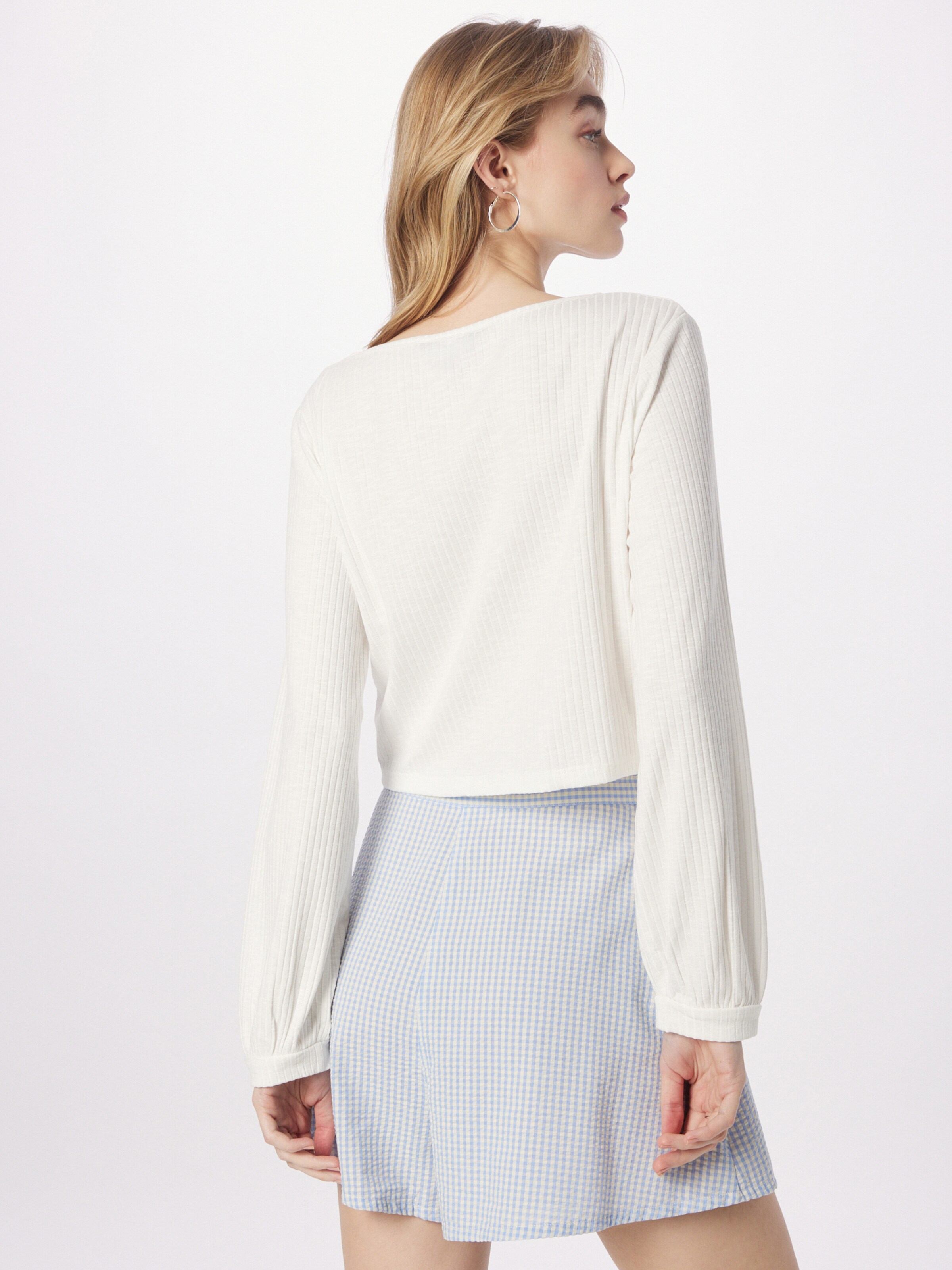 Dorothy Perkins Knit Cardigan in White ABOUT YOU