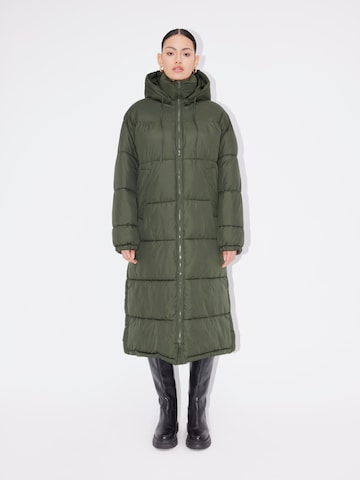 LeGer by Lena Gercke Χειμερινό παλτό 'Klea' σε πράσινο: μπροστά