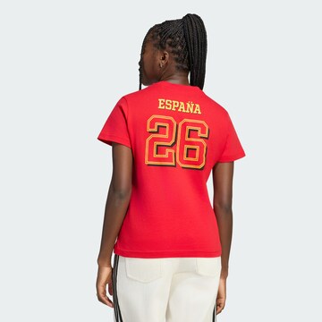 ADIDAS PERFORMANCE - Camiseta funcional ' FEF H WIN26 T W ' en rojo