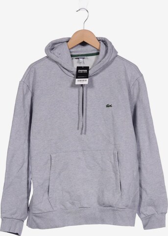 LACOSTE Sweatshirt & Zip-Up Hoodie in XXXL in Grey: front
