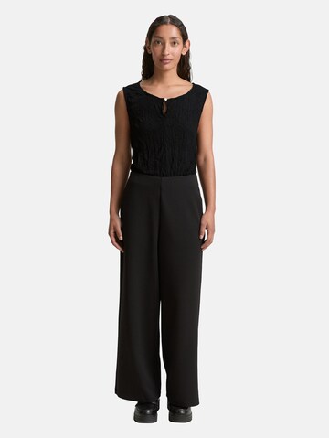 TOM TAILOR Top in Zwart