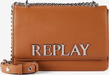 REPLAY Umhängetasche in Braun: Vorderseite