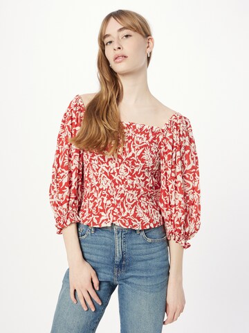 Polo Ralph Lauren Blouse 'PALLY' in Rood: voorkant