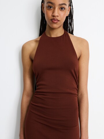 Robe d’été Pull&Bear en marron
