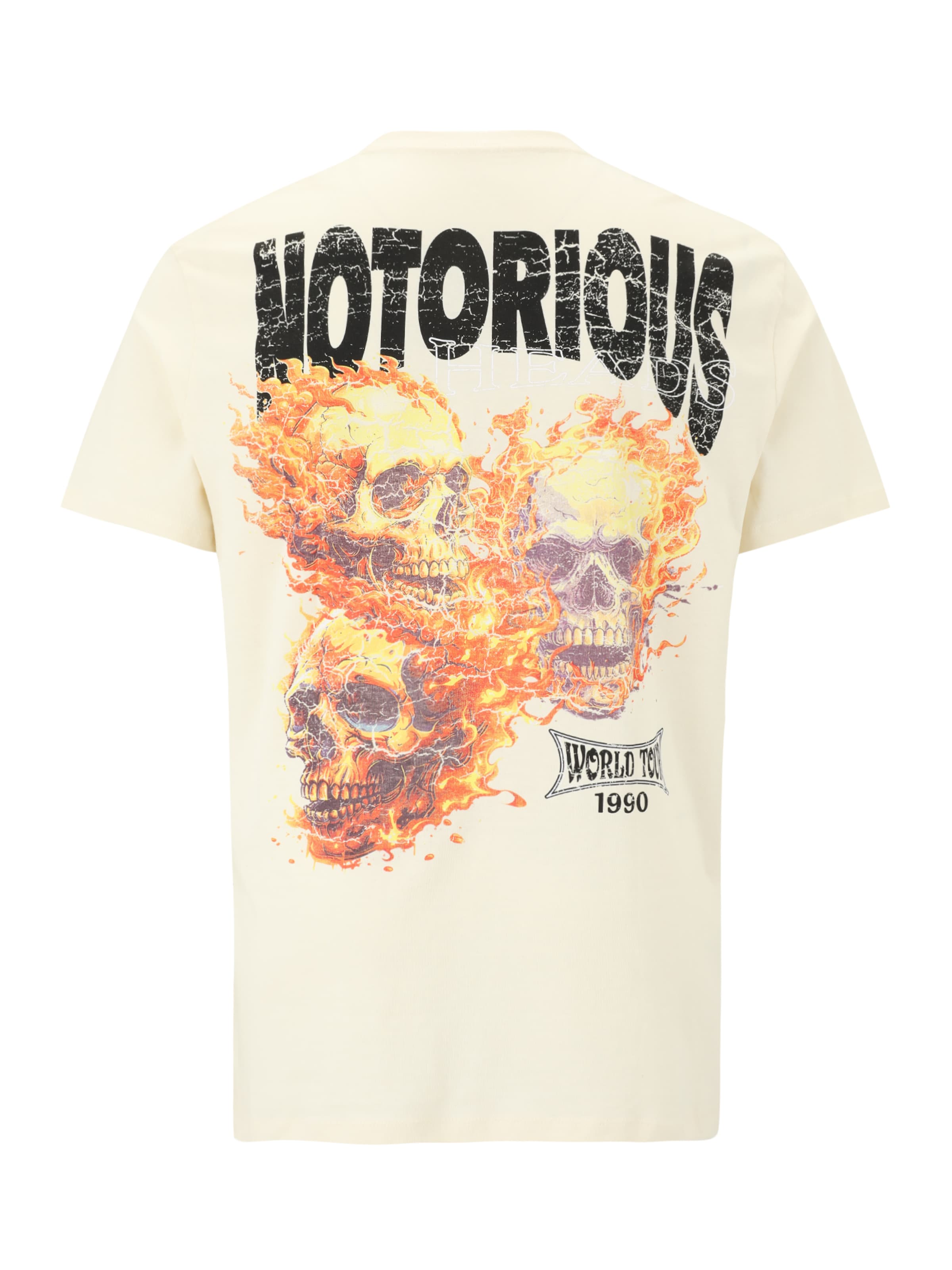 JACK & JONES Shirt 'JOREAGLEROCK GALLERY' in White