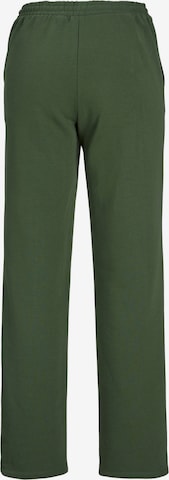 JJXX Regular Pleated Pants 'Camilla' in Green