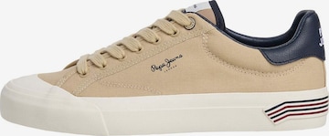 Pepe Jeans Sneakers laag 'Taylor Break' in Beige: voorkant