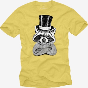 MAKAYA Shirt in Yellow: front