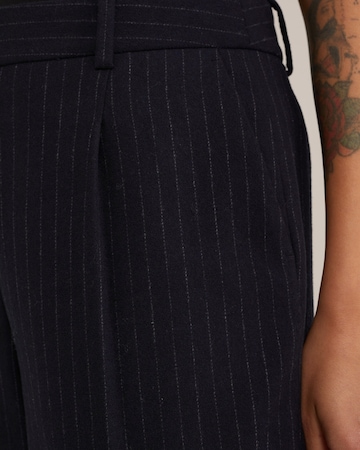 Wide Leg Pantalon à pince WE Studio en bleu