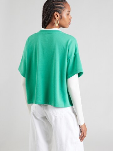 PIECES Sweatshirt 'PCCHILLI' in Green