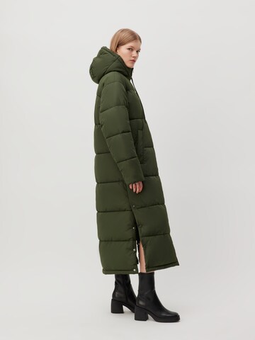 LeGer by Lena Gercke Winter Coat 'Donia' in Green