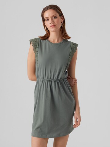 VERO MODA Jurk in Groen: voorkant