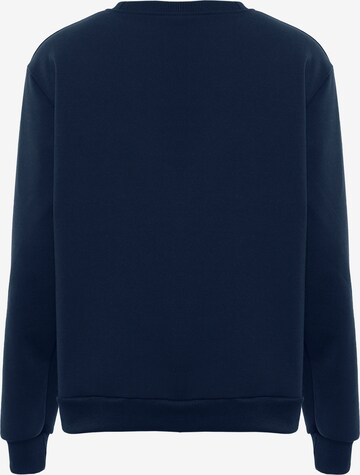 Sweat-shirt MO en bleu