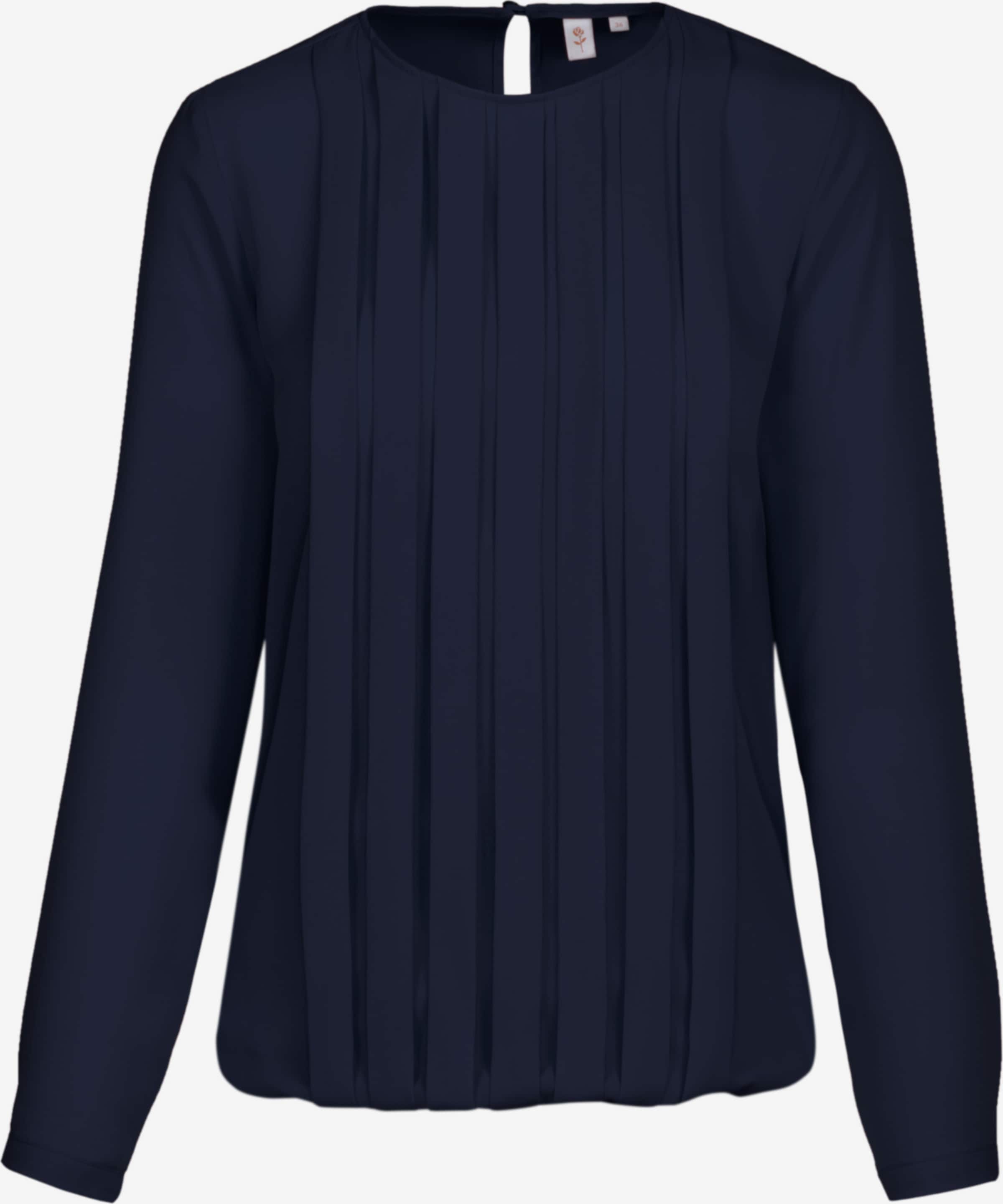 SEIDENSTICKER Fashion-Bluse ' Schwarze Rose ' in Nachtblau | ABOUT YOU