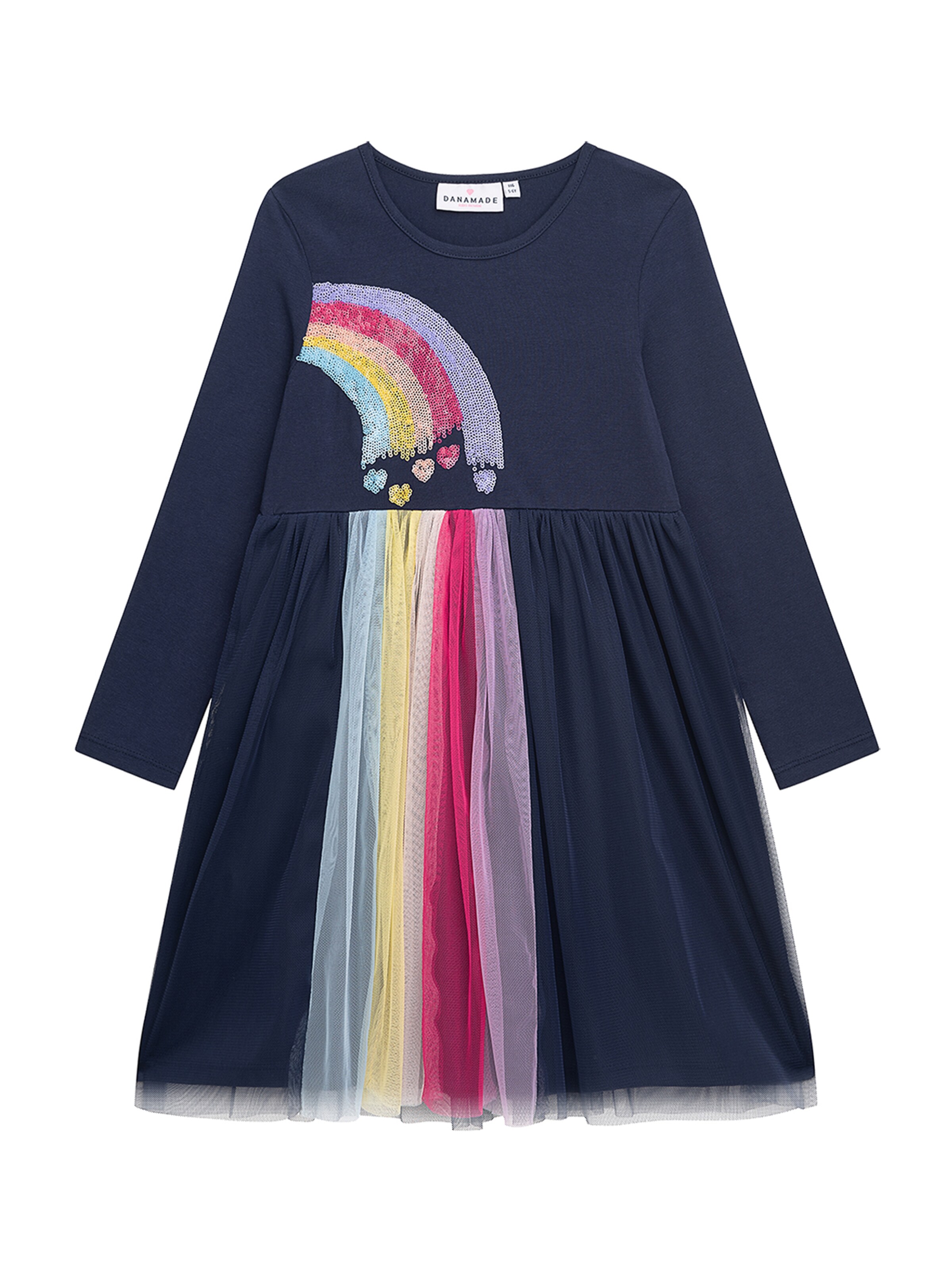 Danamade Платье в Синий: спереди