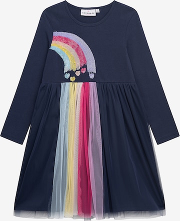 Danamade Kleid in Blau: Vorderseite
