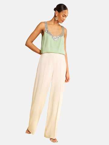 love & roses Top in Groen: voorkant