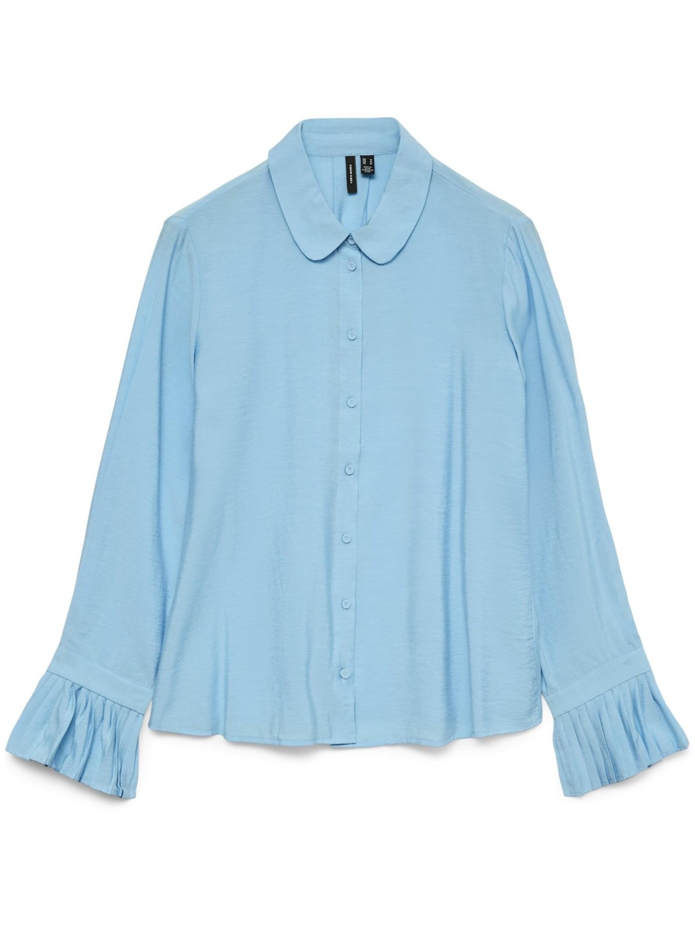 VERO MODA Blouse in Blauw: voorkant