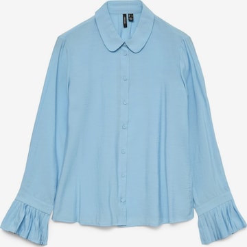 Chemisier VERO MODA en bleu : devant