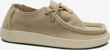 Chaussure basse satorisan en beige : devant