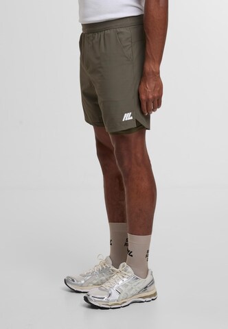 Another Cotton Lab Regular Shorts 'SRC' in Braun
