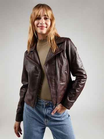 FREAKY NATION Between-Season Jacket 'Nora' in Brown: front