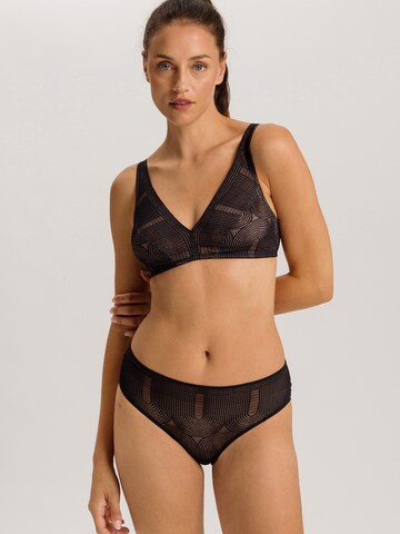 Hanro T-Shirt Soft-BH ' Martha ' in Schwarz: Vorderseite