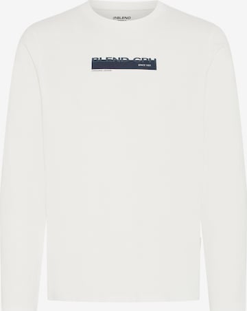 BLEND Футболка 'BHKEMUEL' в Белый: спереди