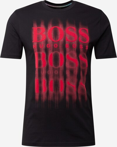 BOSS Casual Majica 'Tblurry 4' | rdeča / črna barva, Prikaz izdelka