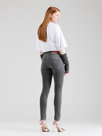 DIESEL Slimfit Jeans '2017 SLANDY' in Grijs