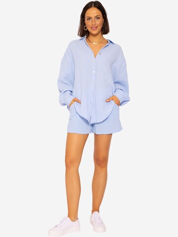 SASSYCLASSY Bluse in Blau