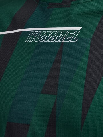 T-Shirt fonctionnel 'Court' Hummel en vert