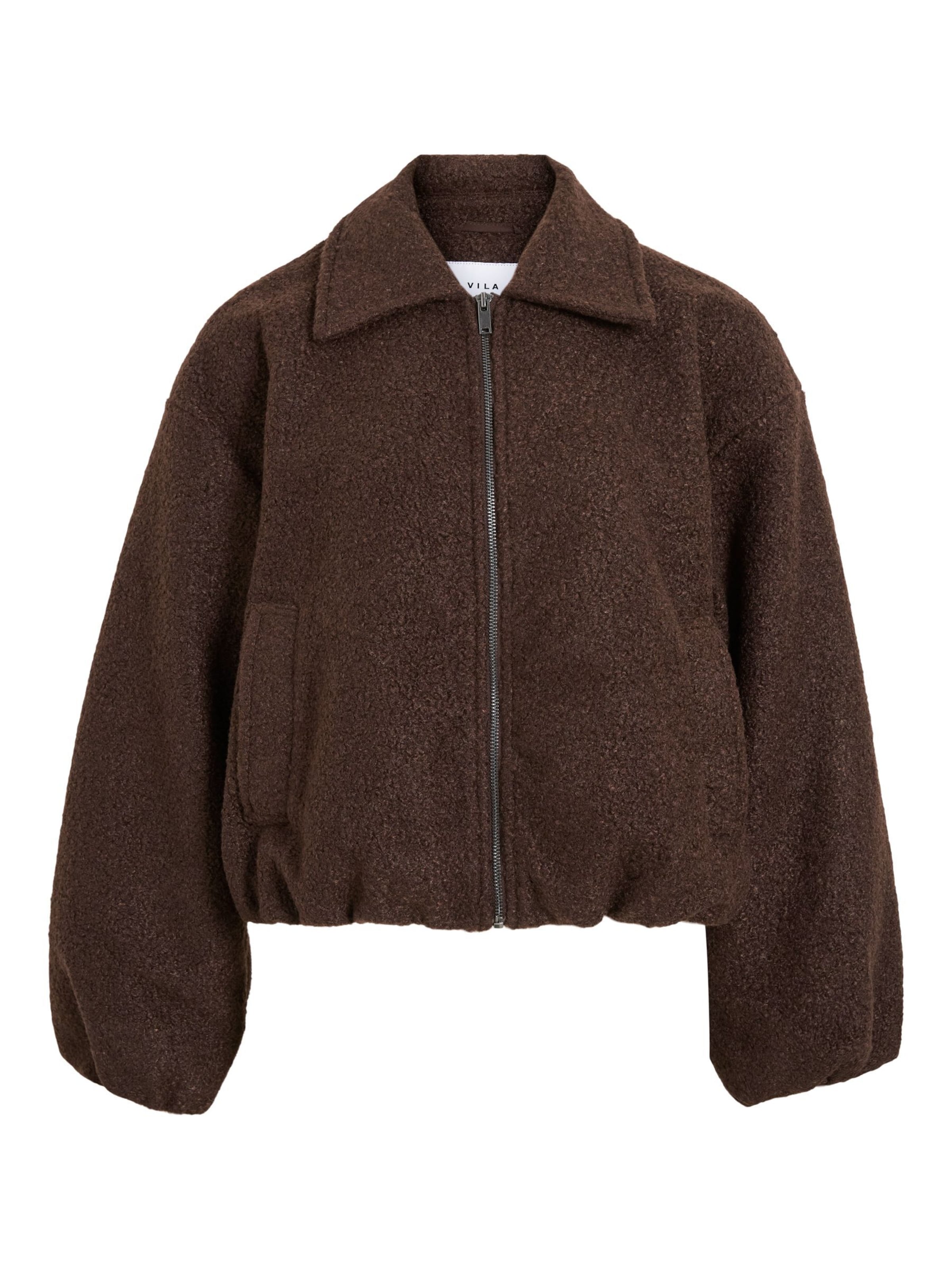 VILA Overgangsjakke i brun, Produktvisning