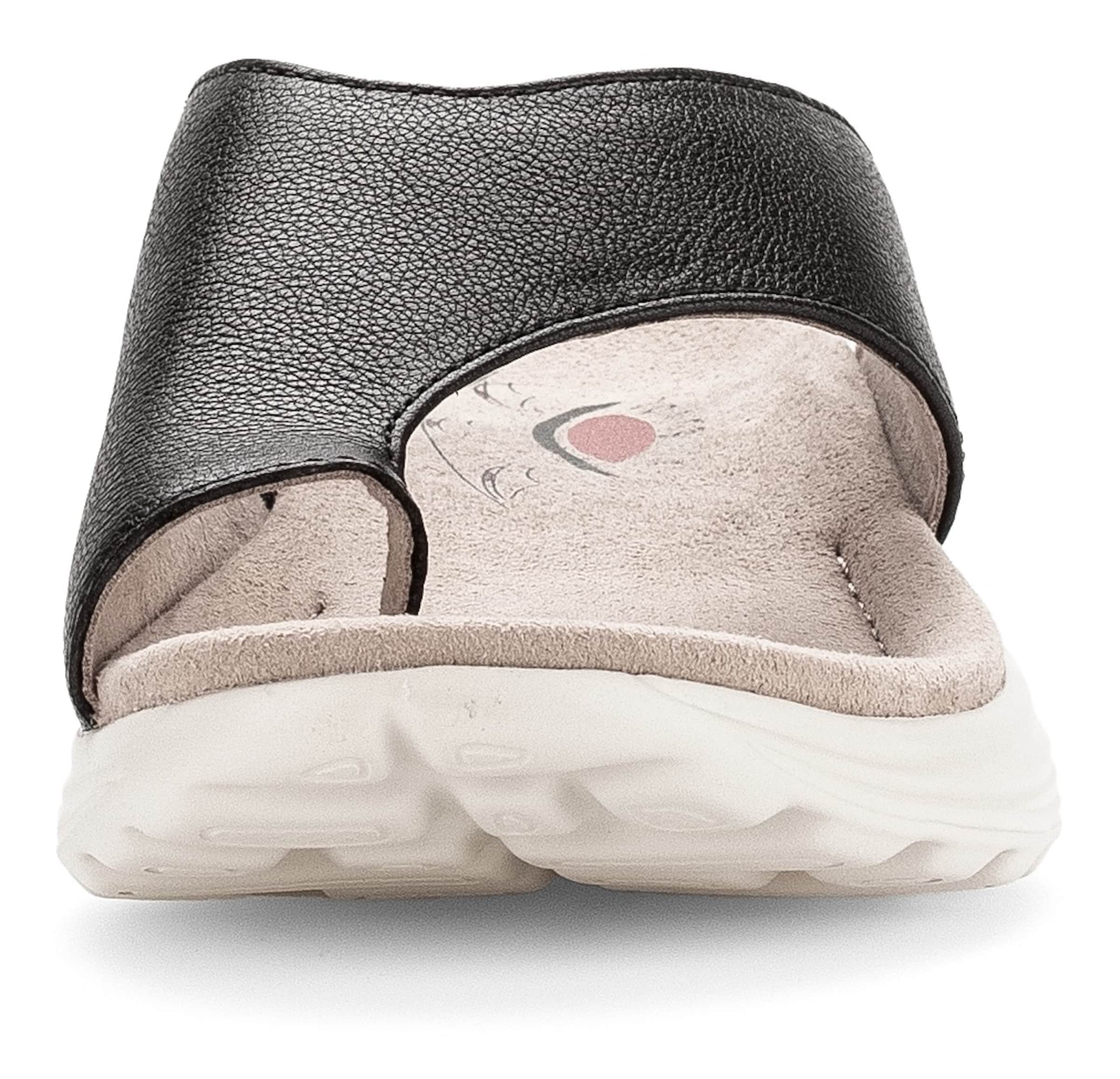 GABOR T-bar sandals 'Dianette' in Black