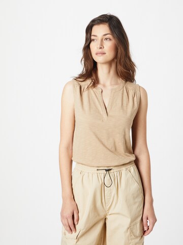 s.Oliver Bluse i beige: forside